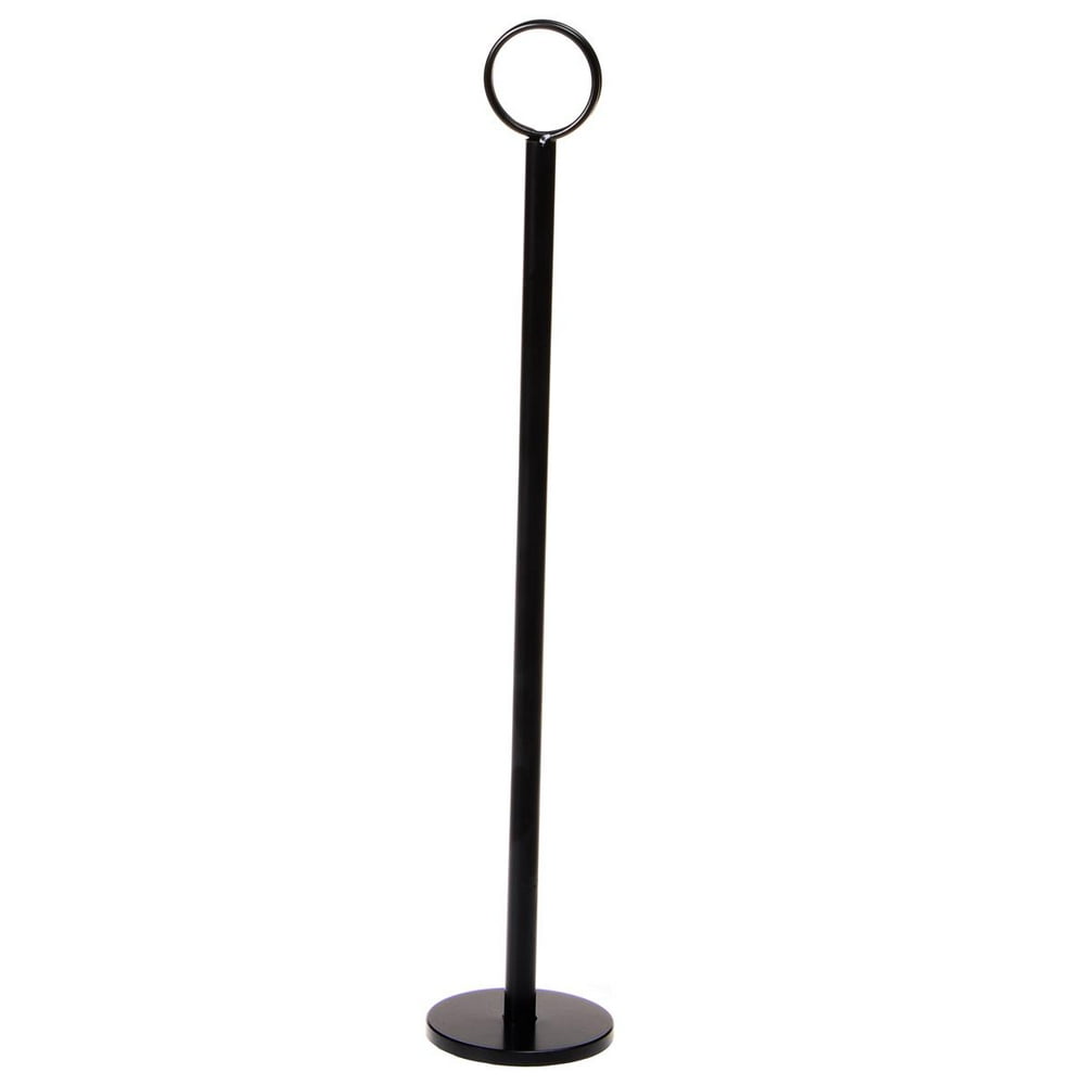 Set of 10, Wedding Table Number Holders, Round Coil Clip, 12inchtall