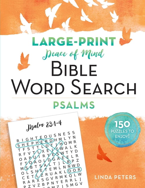 Everything R The Everything Large Print Bible Word Search Book Volume 4 More Than 100 Inspirational Word Search Puzzles In Large Print Paperback Walmart Com