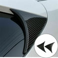thumbnail image 1 of For Mazda 3 Axela for Hatchback 14-18 Carbon Fiber Rear Windo Spoiler Wing Trim, 1 of 1