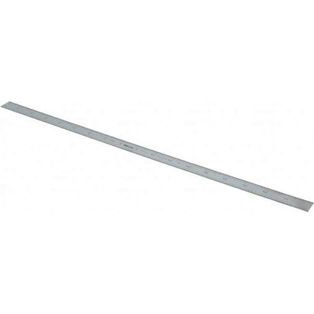 Mitutoyo 18" Long, 1/100, 1/64, 1/50, 1/32" Graduation, Flexible Stainless Steel Rule