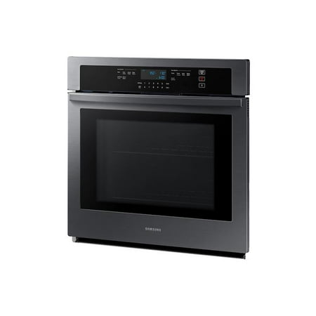 Samsung - 30" Built-In Single Wall Oven with WiFi - Black Stainless Steel