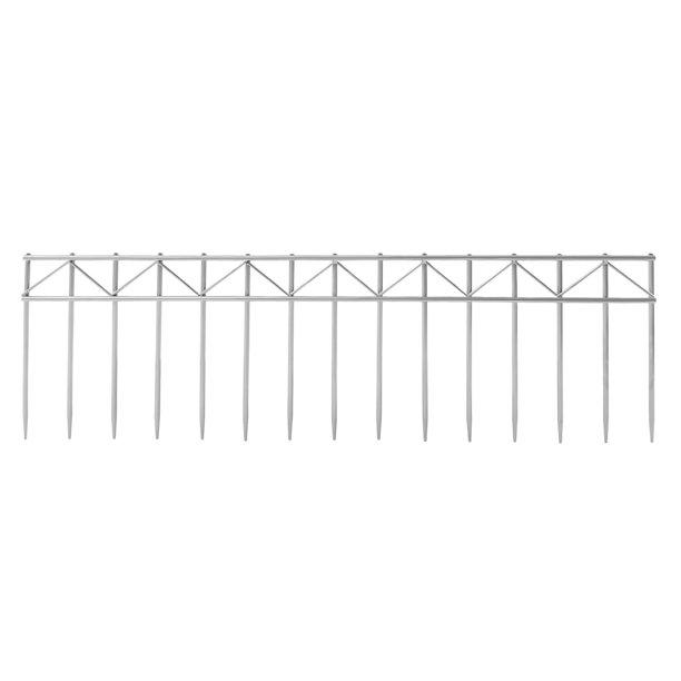 Flkoendmall 10 Pack Barrier Fence 10"Hx32"L Underground Fence for