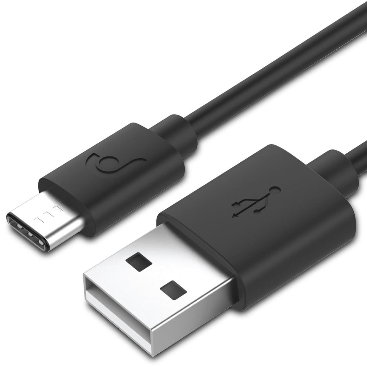 USB Type C Cable (1 FT), Fosmon [56k Ohm Resistor] USBC to USB A Sync