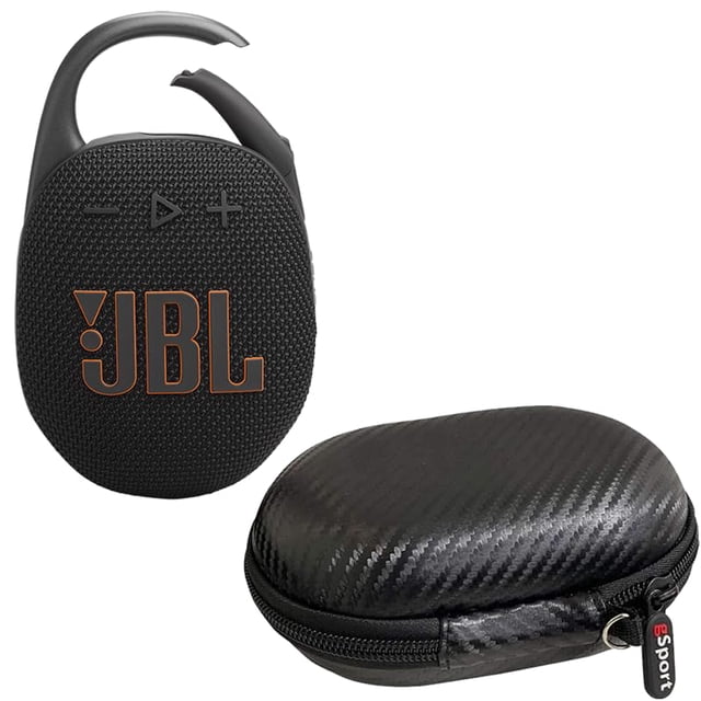 Altavoz Bluetooth JBL Clip 5 ultraportátil con funda GSport