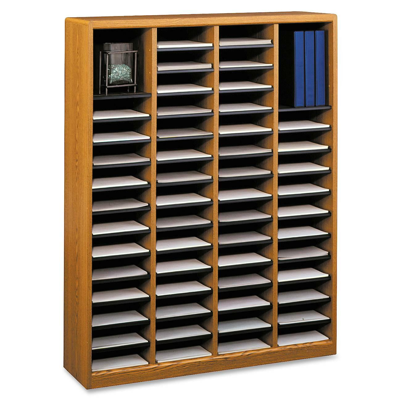 Safco EZ Stor Light Wood Literature Organizer