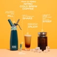 thumbnail image 4 of NITRO KAFO 1L Nitro Coffee Maker, Aluminum Nitro Cold Brew Coffee Maker with Special Nitro Diffuser Nozzle & Cold Brew Maker with Cold Brew Mason Jar, 1 Quart/1L, 4 of 6