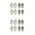 thumbnail image 1 of Maytalsory 8pieces Plastic Pine Tree Hanging Conveniently Designed Decorations For Easy Champagne Gold 2Set, 1 of 6