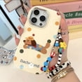 thumbnail image 1 of Funda Para iPhone Puppy Con Cadena, Protección De Cámara, 1 of 1