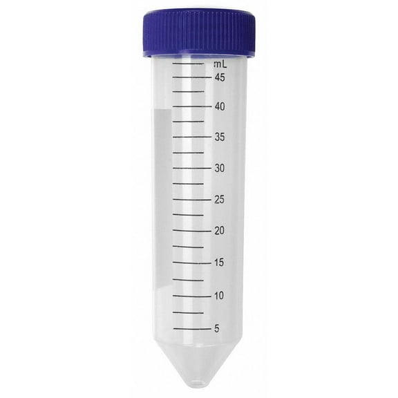 Lab Safety Supply Conical Tube.50ml Racked Sterile.PK500  6VMY3