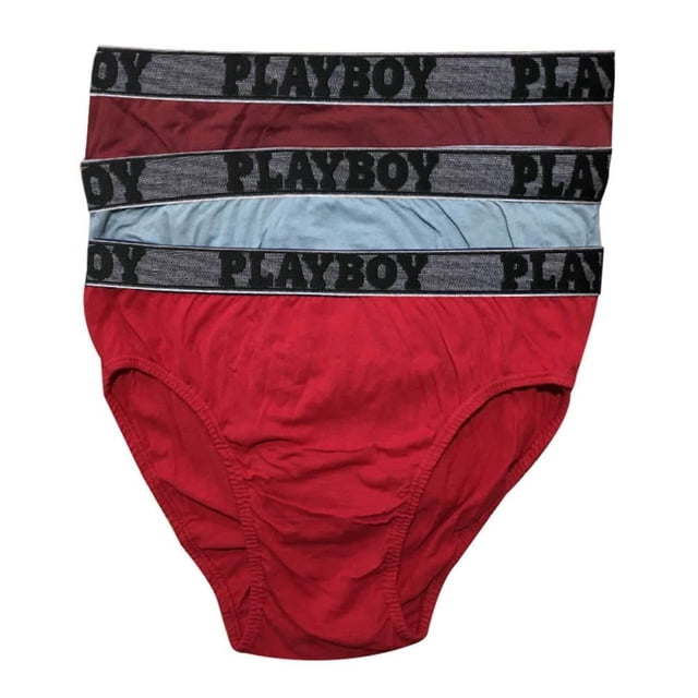 Bikini Playboy Talla CH Multicolor para Hombre 3 Piezas