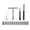 thumbnail image 1 of 17 PCS Inyector Cutter Set Inyector Cleaner De Asiento Kit De Herramientas De Remover De Carbono Con Estuche De Almacenamiento Moldeado Con Soplado Para Benz Y Otros Vehículos, 1 of 7