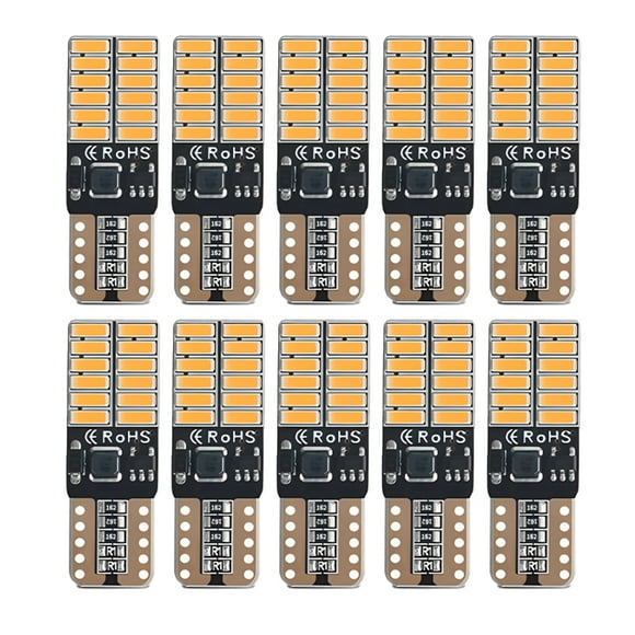 Scienceny Surtido de luz de posición Universal de 10 piezas, lámpara de señal de giro de coche de repuesto, piezas de repuesto de iluminación Vehículos, repuestos y accesorios Mis Amarillo Scienceny VI018453-03