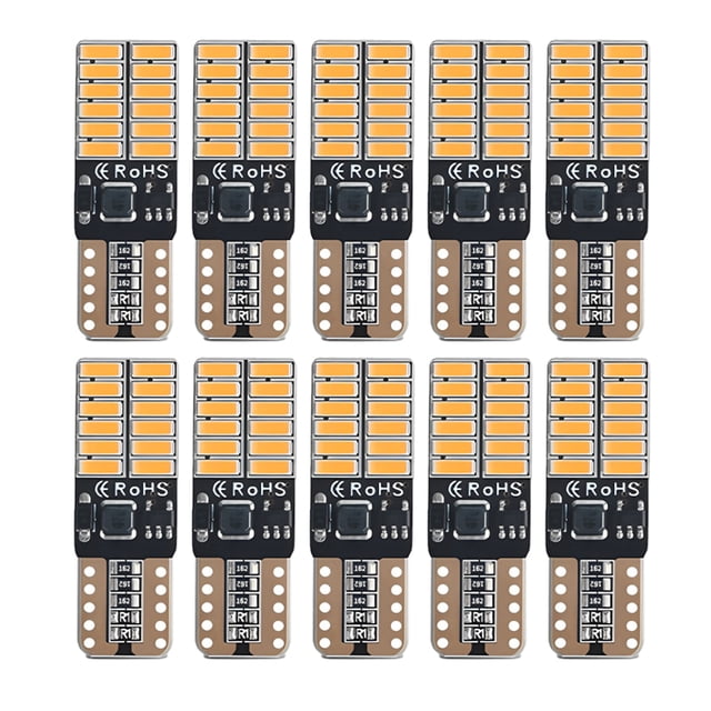 Sidaley Surtido de luz de posición Universal de 10 piezas, lámpara de señal de giro de coche de repuesto, piezas de repuesto de iluminación Vehículos, repuestos y accesorios Mis Amarillo Sidaley VI018453-03
