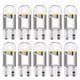 thumbnail image 1 of 10Pcs W5W Led T10 WY5W LED Bulbs Car Light COB Auto License Plate Lamps Dome Read Lights Car Wedge Parking Lights, 1 of 5
