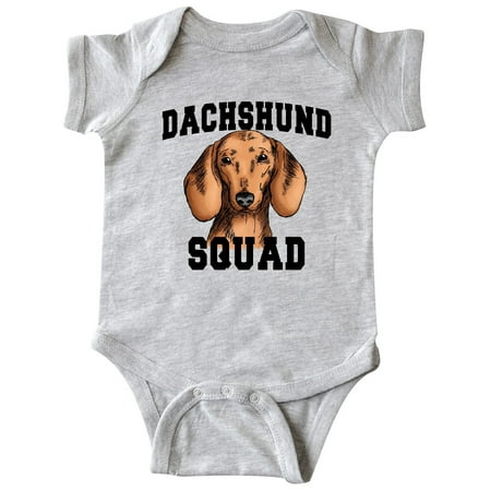 

Inktastic Dog Dachshund Squad Gift Baby Boy or Baby Girl Bodysuit