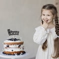 thumbnail image 3 of Langgg Cat Cat Happy Birthday Cake Plaque, 3 of 9