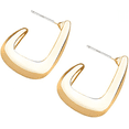 thumbnail image 1 of Generic 1 Pair Fashion Geometric Hoop Earrings Nec, 1 of 5