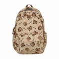 thumbnail image 1 of KGOTA Cute Capybara Backpack Cartoon Laptop Backpack Fashion Knapsack (Light Brown), 1 of 4