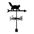 thumbnail image 1 of Veleta de metal con forma de , adorno de hierro forjado, decoración de jardín, veleta vintage para patio, granja, terraza, jardín o valla, 1 of 8