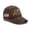 Coffee, variant on Us 250th Anniversary Hat with Winged Shield Logo and Side Flag Patch, Awesome for July 4th Parades Memorial Day Bbqs Green