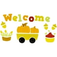 thumbnail image 3 of Northlight Double Sided Fall Harvest Gel Window Clings - Set of 4, 3 of 7
