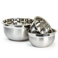 thumbnail image 3 of Lexi Home 3 Pc Large Stainless Steel Nested Mixing Bowls, 3 of 3