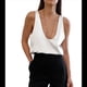 thumbnail image 3 of Camiseta Sin Mangas Informal de Satén con Cuello en U de Verano para Mujer, Color M, 3 of 10