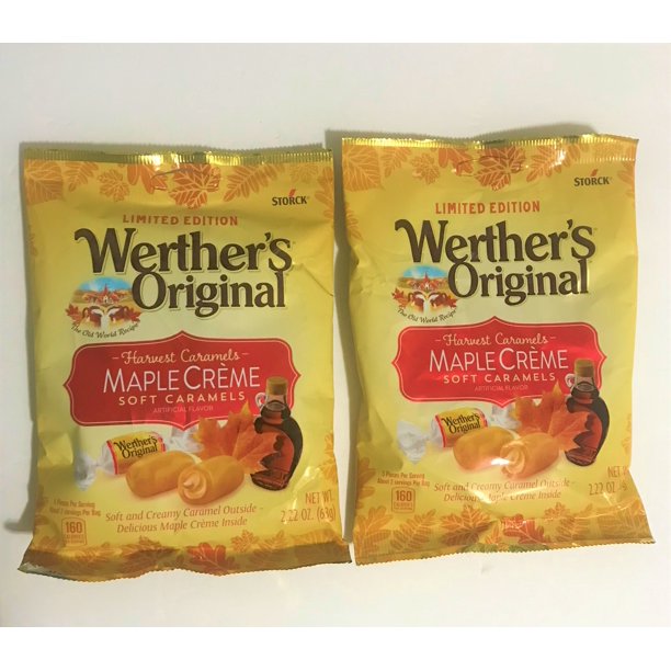 CGT Limited Edition Werther's Original Maple Creme Soft Caramels Candy