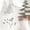 Gold Christmas Tree and Reindeer, variant on DAKIMOE Silk Satin Pajamas Set Womens Christmas Pajamas Long Sleepwear Button Down 2 Piece Classic Soft Loungewear Pjs Set