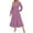 Purple Dress for Women, variant on Ygbgbb Women's Elegant Casual Long Sleeve Round Neck Dress (Beige,M)