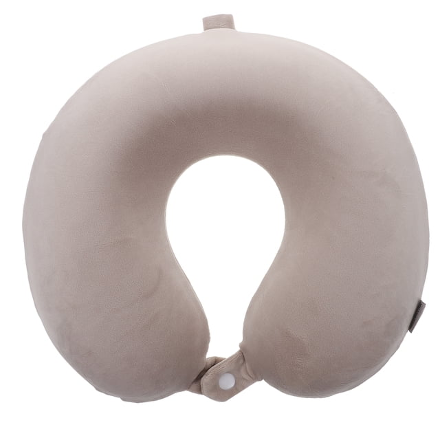 Almohada cervical de espuma viscoelástica en forma de U, almohada cervical de viaje, almohada cervical ligera