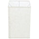thumbnail image 3 of ColoMX Pantalla de lámpara cuadrada mediana de lino natural beige para mesa, lámpara de pie y candelabros, recambio para lámparas de noche, 3 of 8