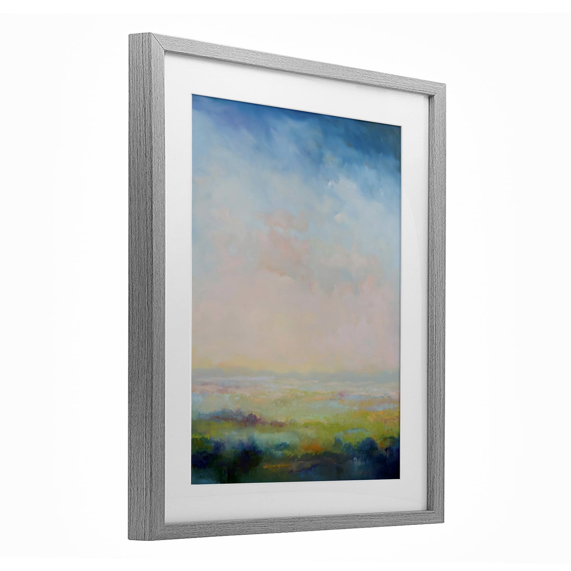 Stupell Industries Mystic Marsh Serenity Gray Framed Print Under Glass, design by William McCarthy