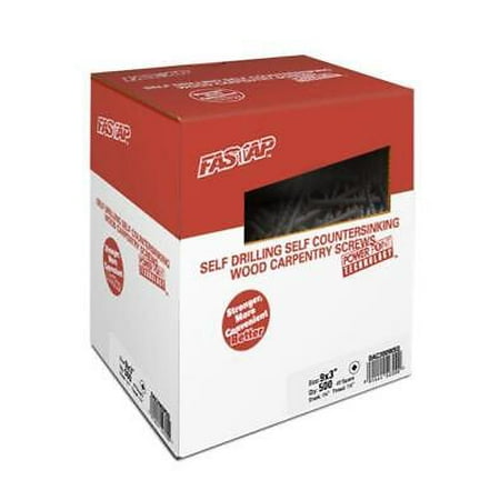 

Fastap No. 7 X 1-1/4 in. L Phillips Black Oxide Wood Screws 4.5 lb 1000 pk