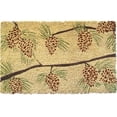 thumbnail image 1 of Entryways P984 Pine Cones Non Slip Coco Paillasson, 1 of 1