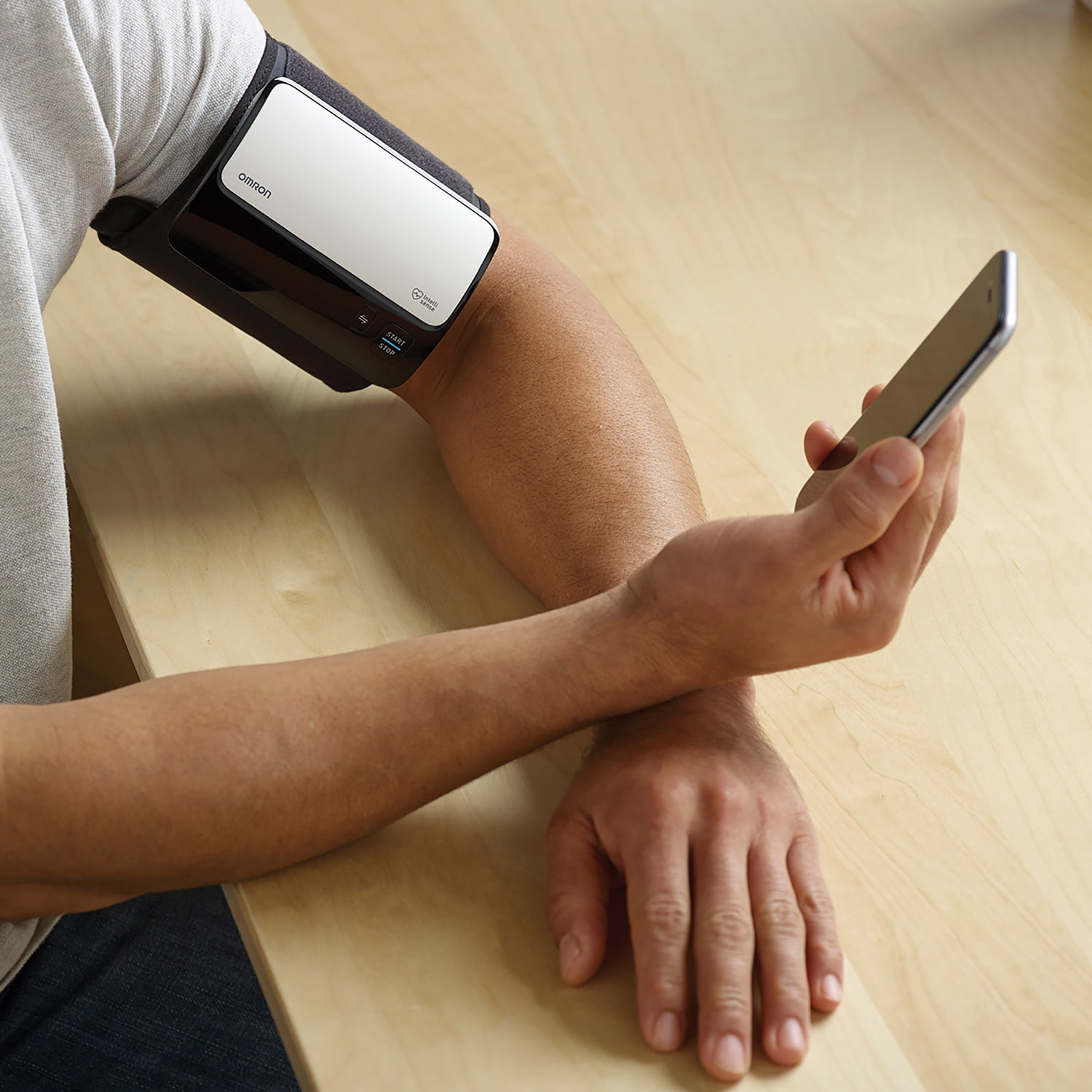 Evolv Wireless Upper Arm Blood Pressure Monitor and SC-150 Digital Scale with Bluetooth Connectivity Kit