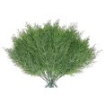 thumbnail image 1 of Cateissary 30 pack/lote DIY diversión con decoraciones para árboles de Navidad blancas ramitas de purpurina para artículos versátiles verde 30 Uds., 1 of 6