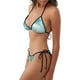 thumbnail image 2 of Fotbe Teal Turquoise 1 Traje de Baño para Mujer de Dos Piezas – Bikini Sexy de Tirantes Tipo Halter con Diseño Triangular, 2 of 6