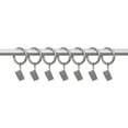 thumbnail image 2 of Mainstays 1” Nickel Curtain Clip Rings (7 Pack), 2 of 4