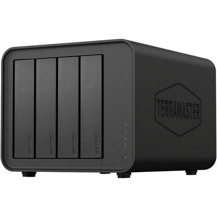 TERRAMASTER D4-320 External Hard Drive Enclosure - 4bay USB 3.2 Gen2 10Gbps Type-C USB Storage Hot Swappable Plug and Play (Diskless)