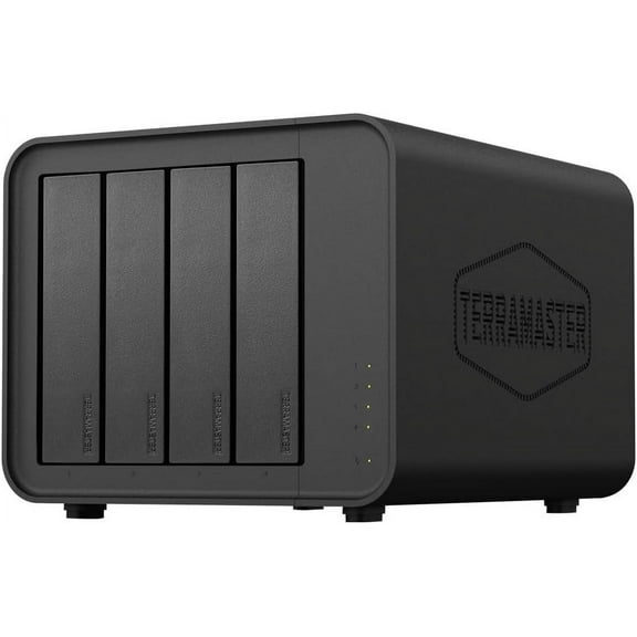 TERRAMASTER D4-320 External Hard Drive Enclosure - 4bay USB 3.2 Gen2 10Gbps Type-C USB Storage Hot Swappable Plug and Play (Diskless)