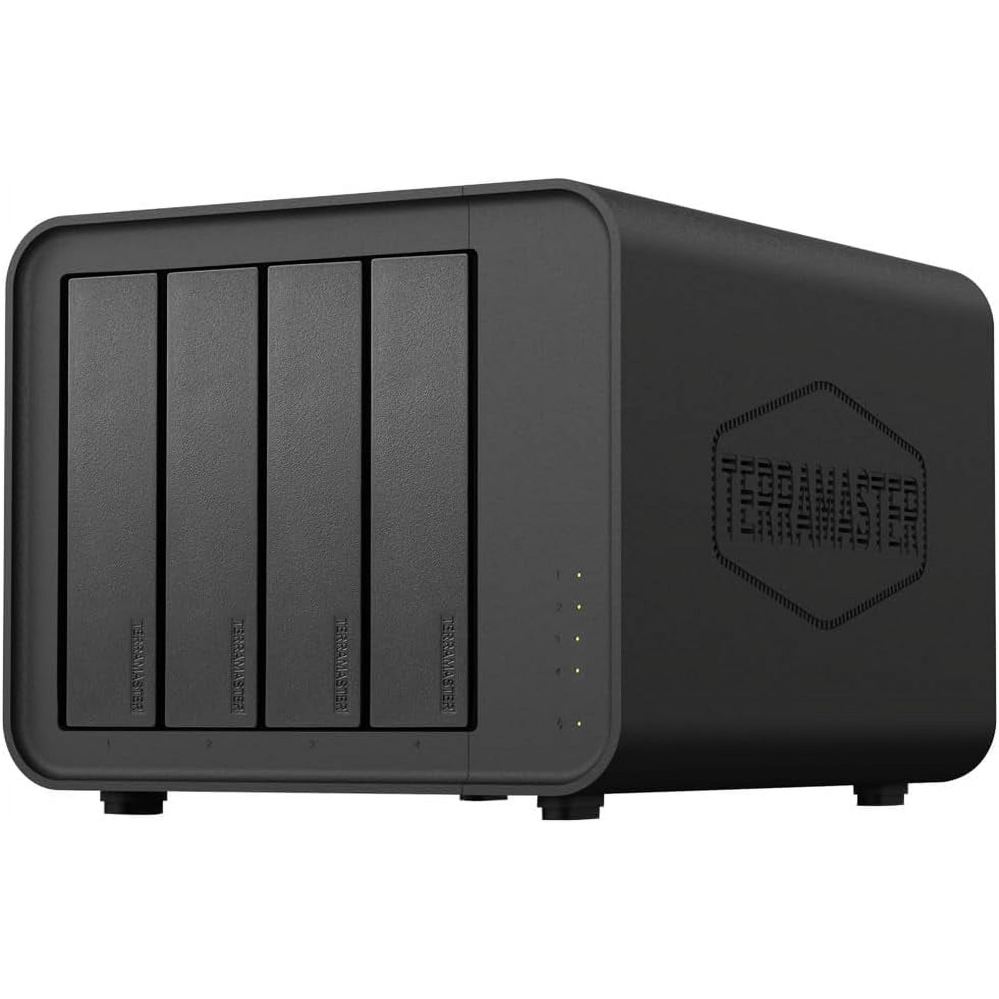 TERRAMASTER D4-320 External Hard Drive Enclosure - 4bay USB 3.2 Gen2 10Gbps Type-C USB Storage Hot Swappable Plug and Play (Diskless)