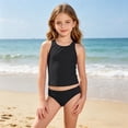 thumbnail image 4 of Kiijoy Girls 2-Piece Tankini Swimsuit UPF 50+ Bathing Suit Summer Beachwear, Sizes 4-16, 4 of 4