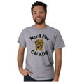 thumbnail image 4 of Nerd for Curds Wisconsin Cheese Lover Men's Graphic T Shirt Tees Brisco Brands S, 4 of 4