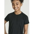 thumbnail image 5 of 5 Pack Girls' Short Sleeve UPF Sun Protective Rashguard Swim Shirt Active Athletic (Ages 4-16), 5 of 6