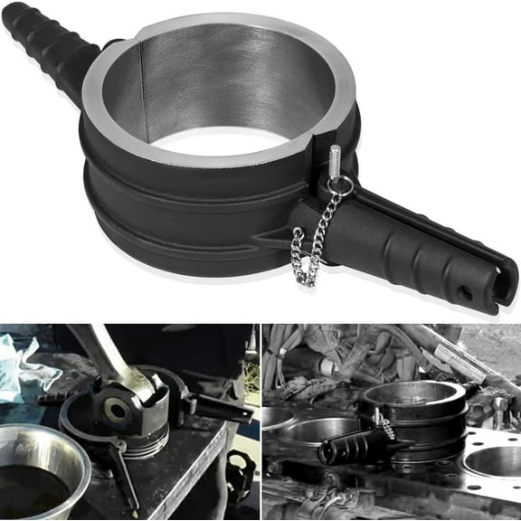 LE-JX 7040 Piston Ring Compressor 5.4" Bore Alternative to PT-7040, Compatible with Cummins ISX QSX 15 & Caterpillar 3400, 3406, 3408, C15