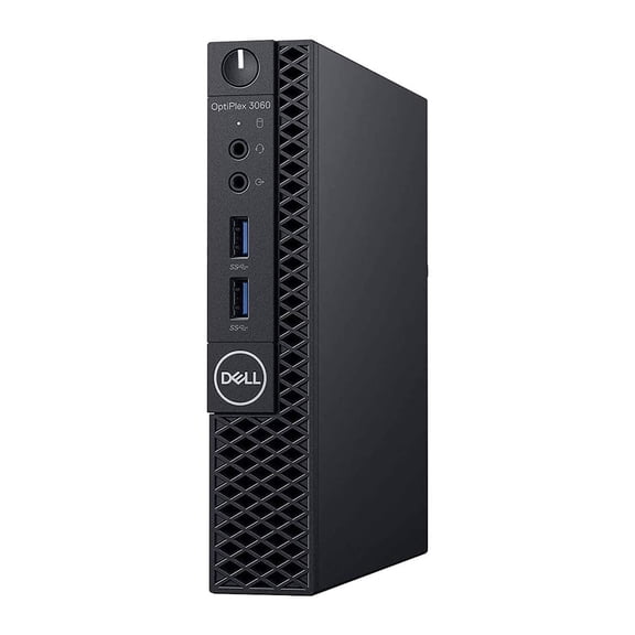 Restored Dell 3060 OptiPlex Mini PC | Intel Core i5-8500T | 8GB RAM | 256GB NVMe | Built in AX210 Wi-Fi BT | Windows 11 Pro | Mini Desktop Computer (Refurbished)
