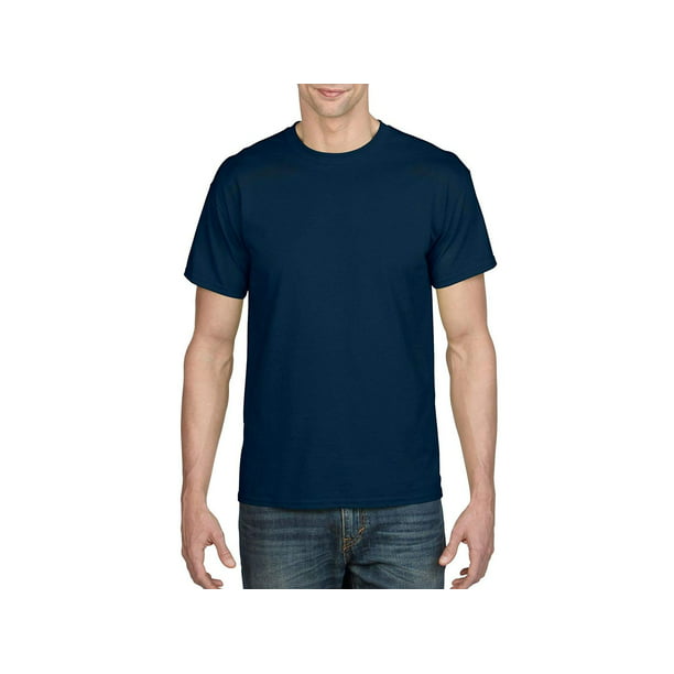 Gildan - Gildan Men's DryBlend Adult T-Shirt, 2-Pack, Navy, Large, Navy ...