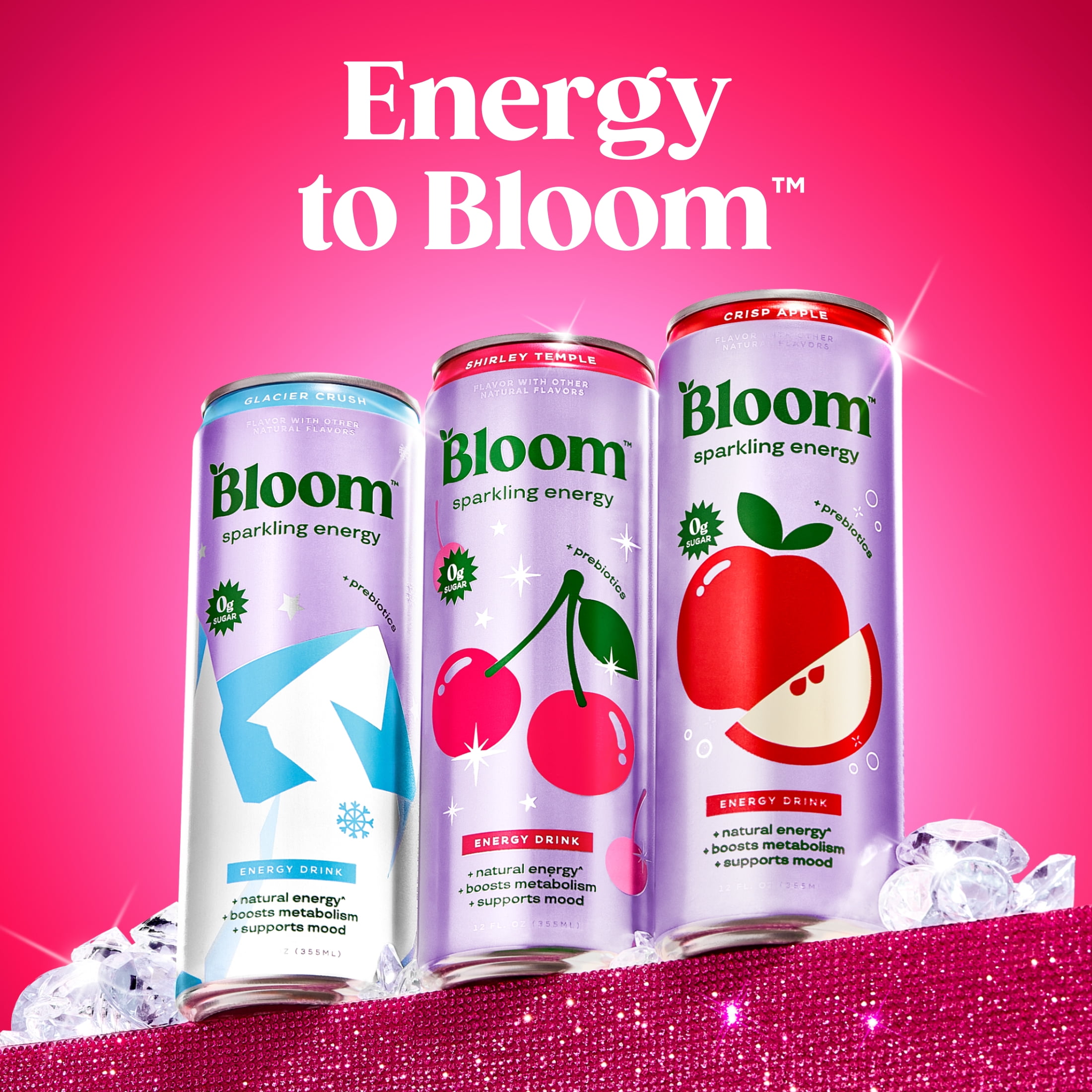 Bloom Sparkling Energy Shirley Temple 12oz