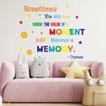 thumbnail image 3 of Naiovety Calcomanía de letras que brillan en la oscuridad, decoración DIY bonita extraíble luminosa, calcomanías de nombre resistentes al desgaste Decoración del hogar PH2078 Naiovety HA075035-02, 3 of 6